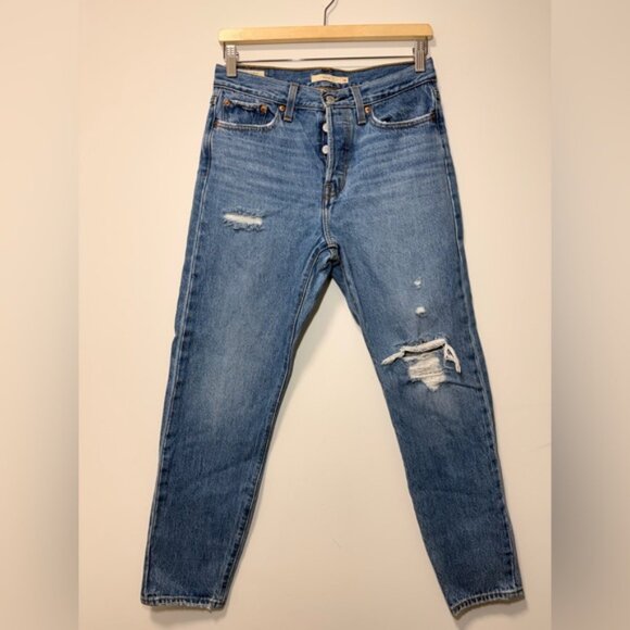 LEVI’S WEDGIE ICON FIT ANKLE WOMEN'S JEANS SIZE 28 - Picture 5 of 12